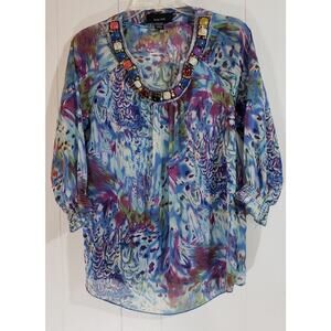 Kaktus size small multicolored blouse